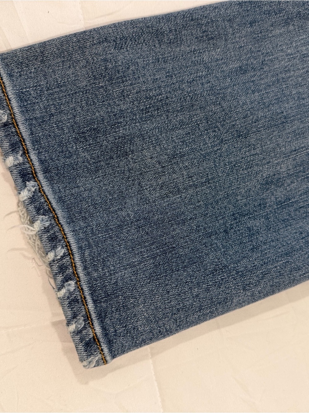Judy Blue Women’s Light Wash Distressed Hem Straight Leg Jeans Size 18W - Picture 10 of 14